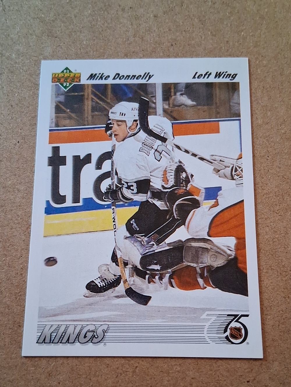 Donnelly Los Angeles Kings NHL Hockey Trading Cards
